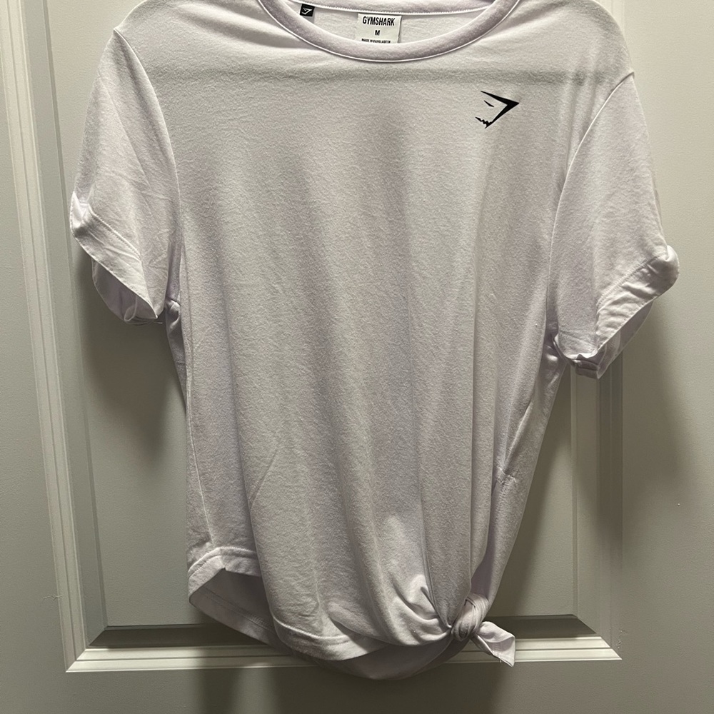 Gymshark Crop Tie Shirt